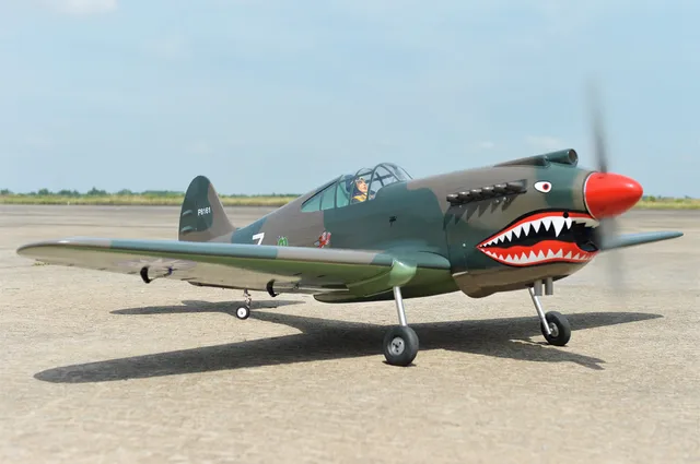 black-horse-giant-scale-bh161-p-40c-tomahawk-2276mm-rc-flugzeug image 1