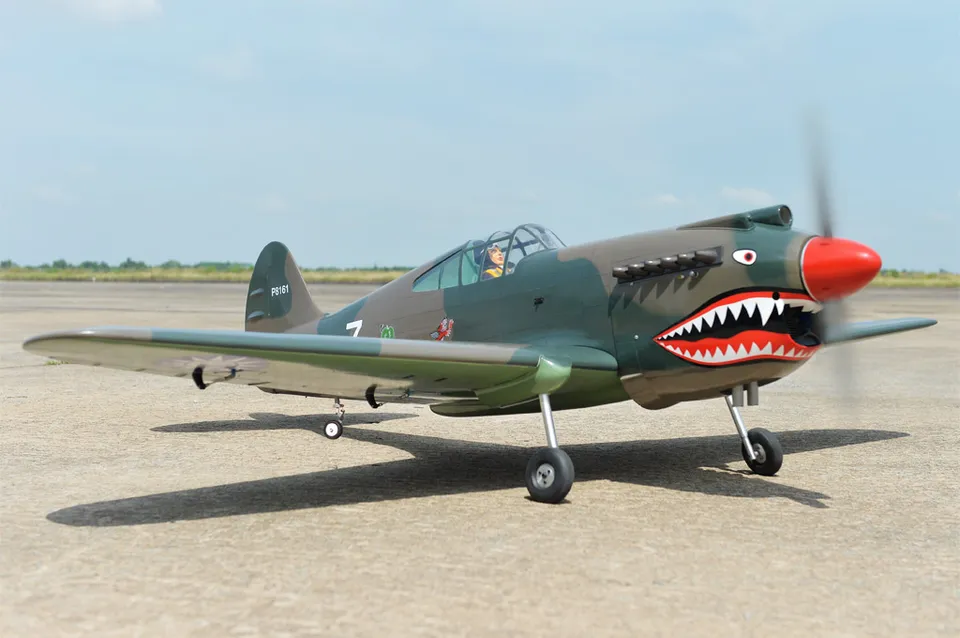 black-horse-giant-scale-bh161-p-40c-tomahawk-2276mm-rc-flugzeug image 1
