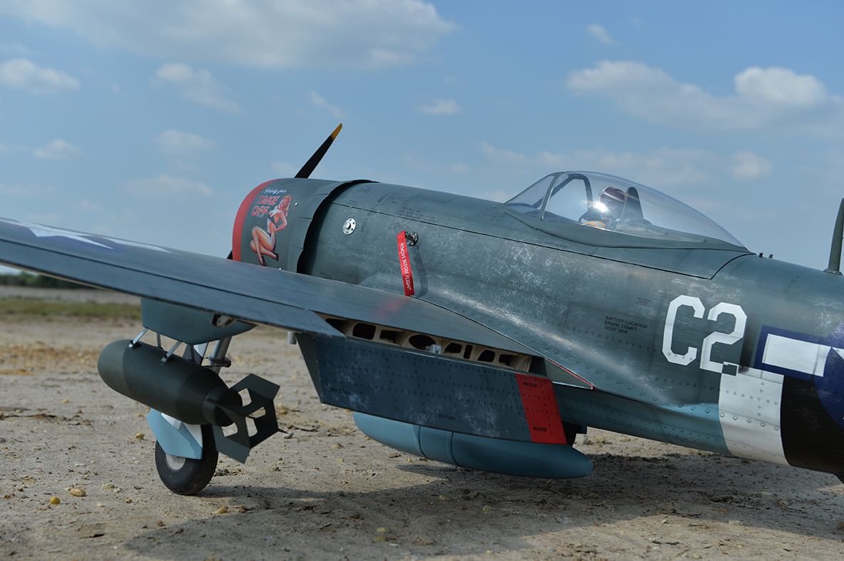 black-horse-bh117-p-47-thunderbolt-2075mm-60cc-arf-retract image 3