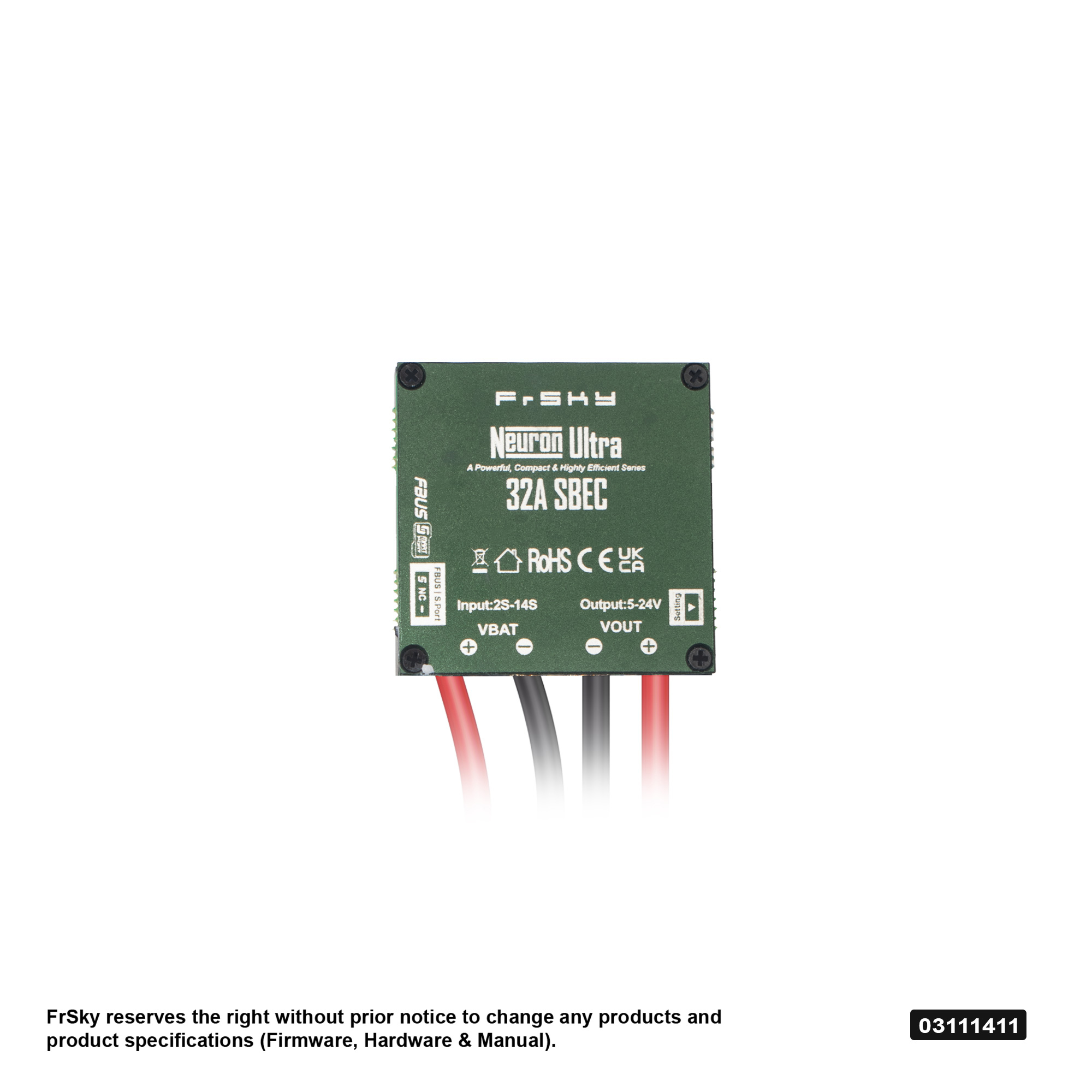 frsky-neuron-ultra-32a-sbec-spannungsregler-5-24v image 3