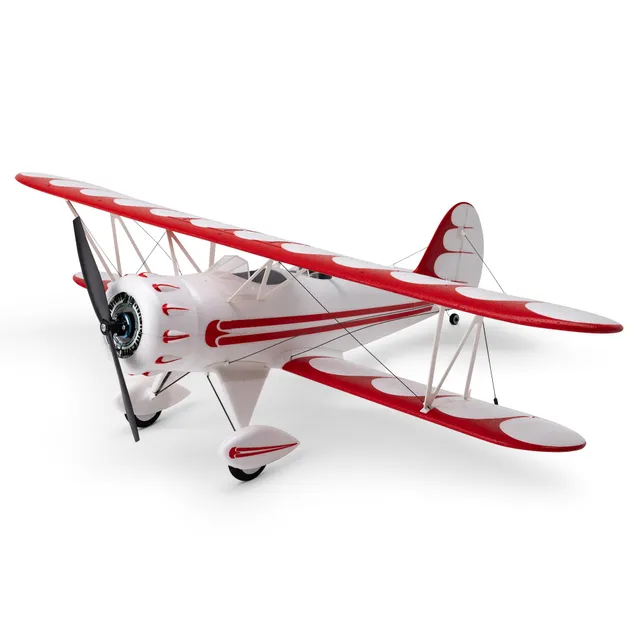 e-flite-umx-waco-bnf-basic-rc-flugzeug-wei-as3x image 1