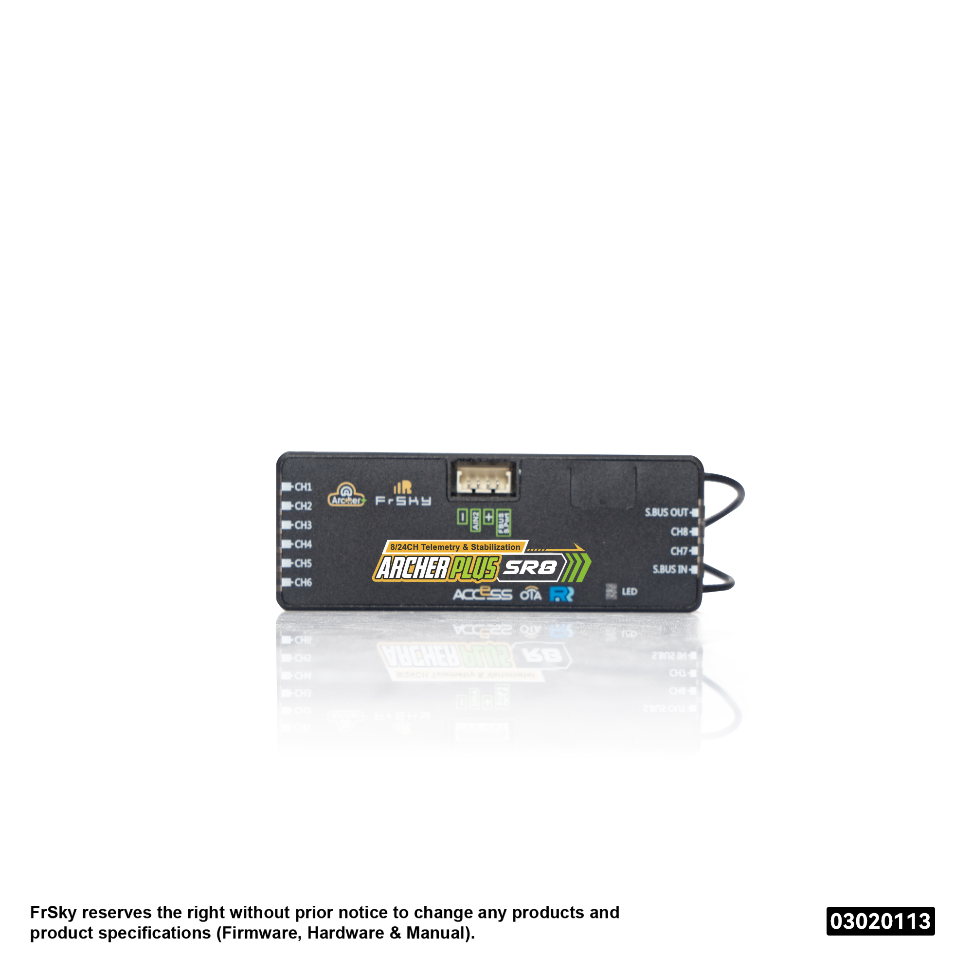 frsky-archer-plus-sr8-empf-nger-8-kanal-gyro-access image 3