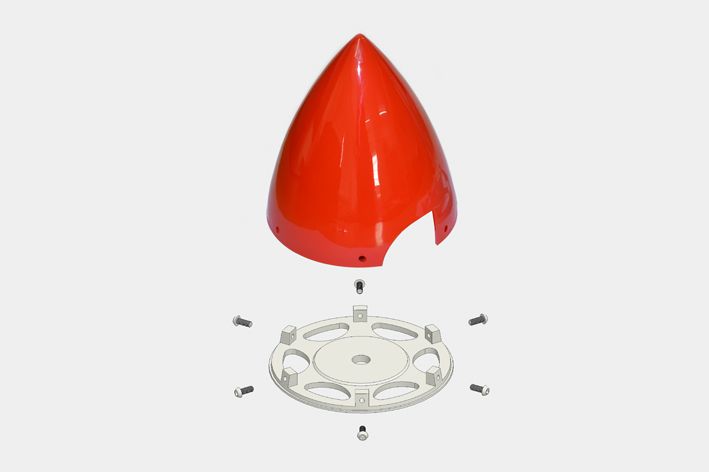 black-horse-ultra-light-scale-spinner-rot-115mm image 2