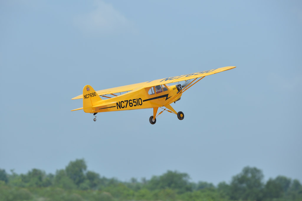 black-horse-bh58-piper-j-3-cub-rc-flugzeug-2380mm-ep-glow image 5