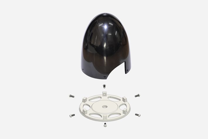black-horse-ultra-light-spinner-scale-spinner-schwarz-95-mm image 3