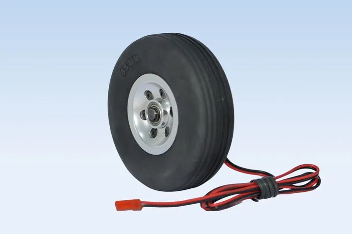 black-horse-wheel-gummirad-mit-bremse-85mm image 1