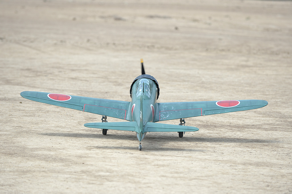 black-horse-giant-scale-bh180-mitsubishi-zero-2385mm-arf-elektro image 2