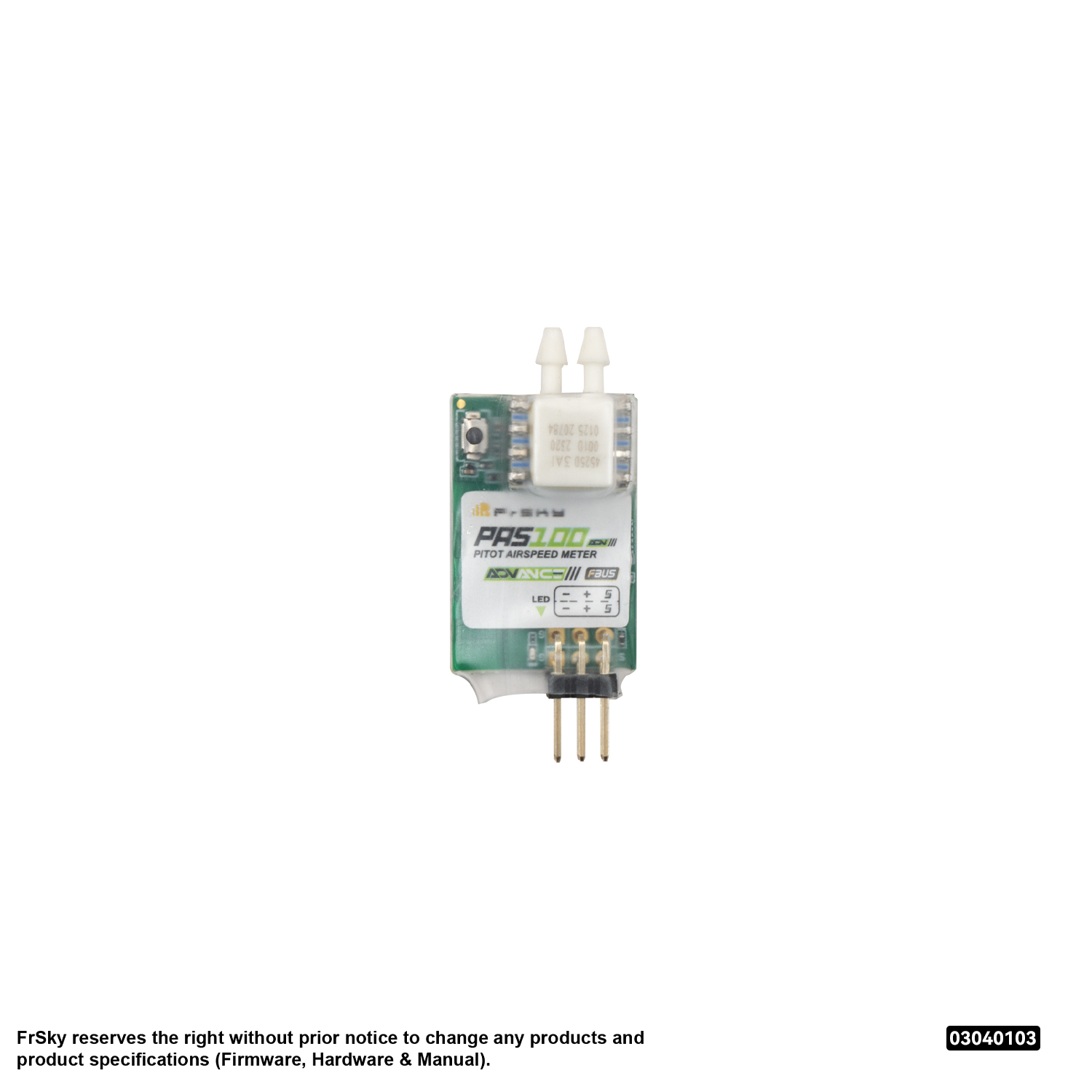 frsky-pas100-adv-airspeed-sensor-0-360-km-h image 2