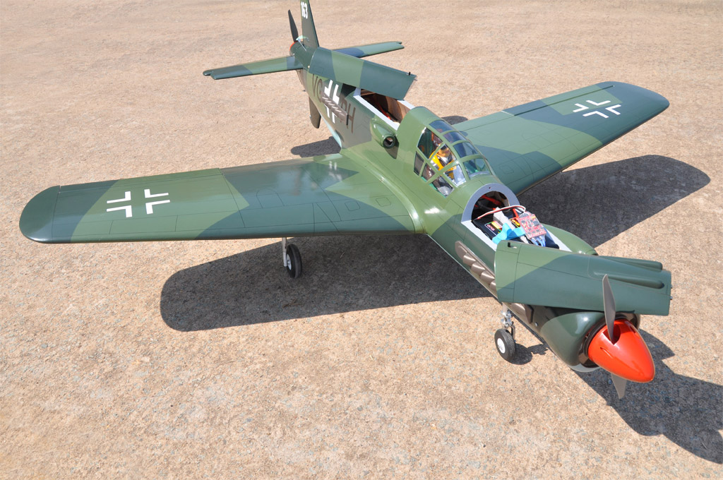 black-horse-do335-bh163-v2-rc-flugzeug-1724mm-retract image 2