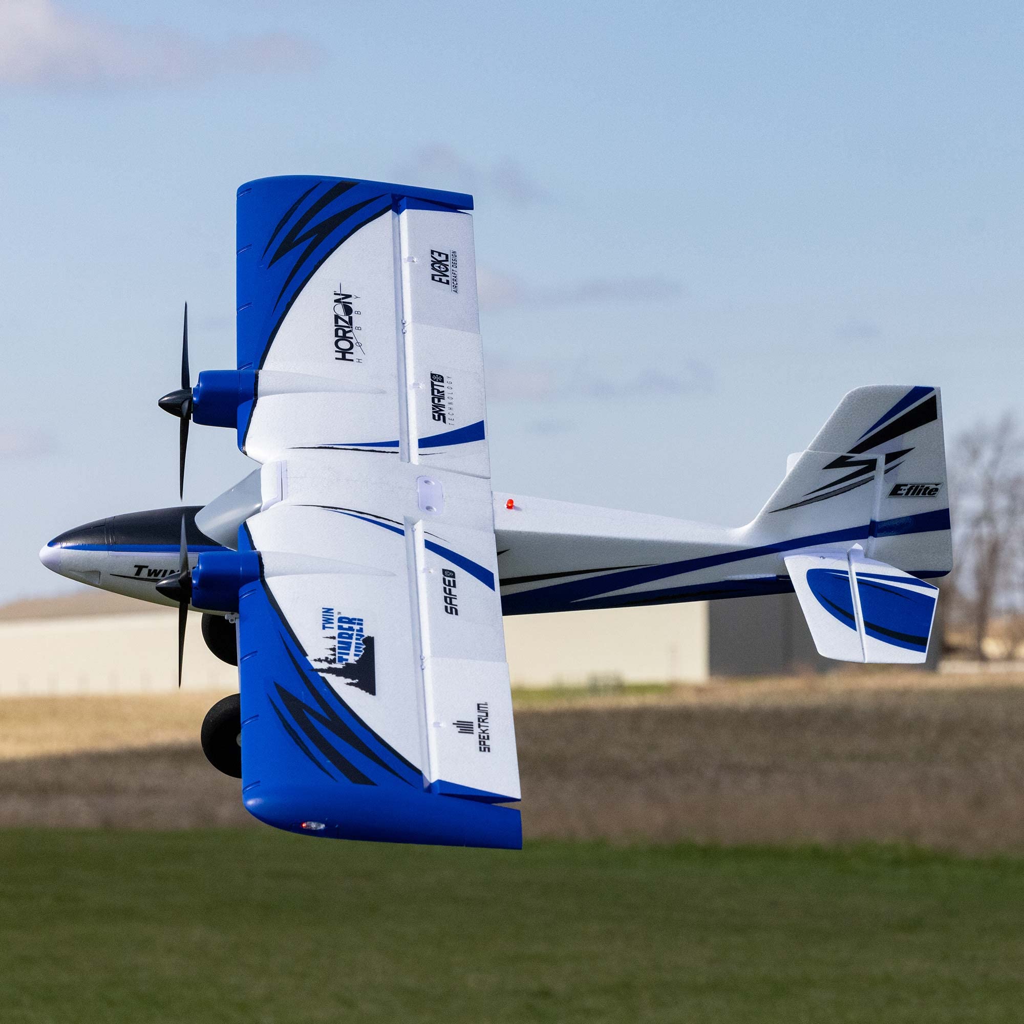 e-flite-twin-timber-1-6m-bnf-basic-rc-flugzeug-as3x image 6