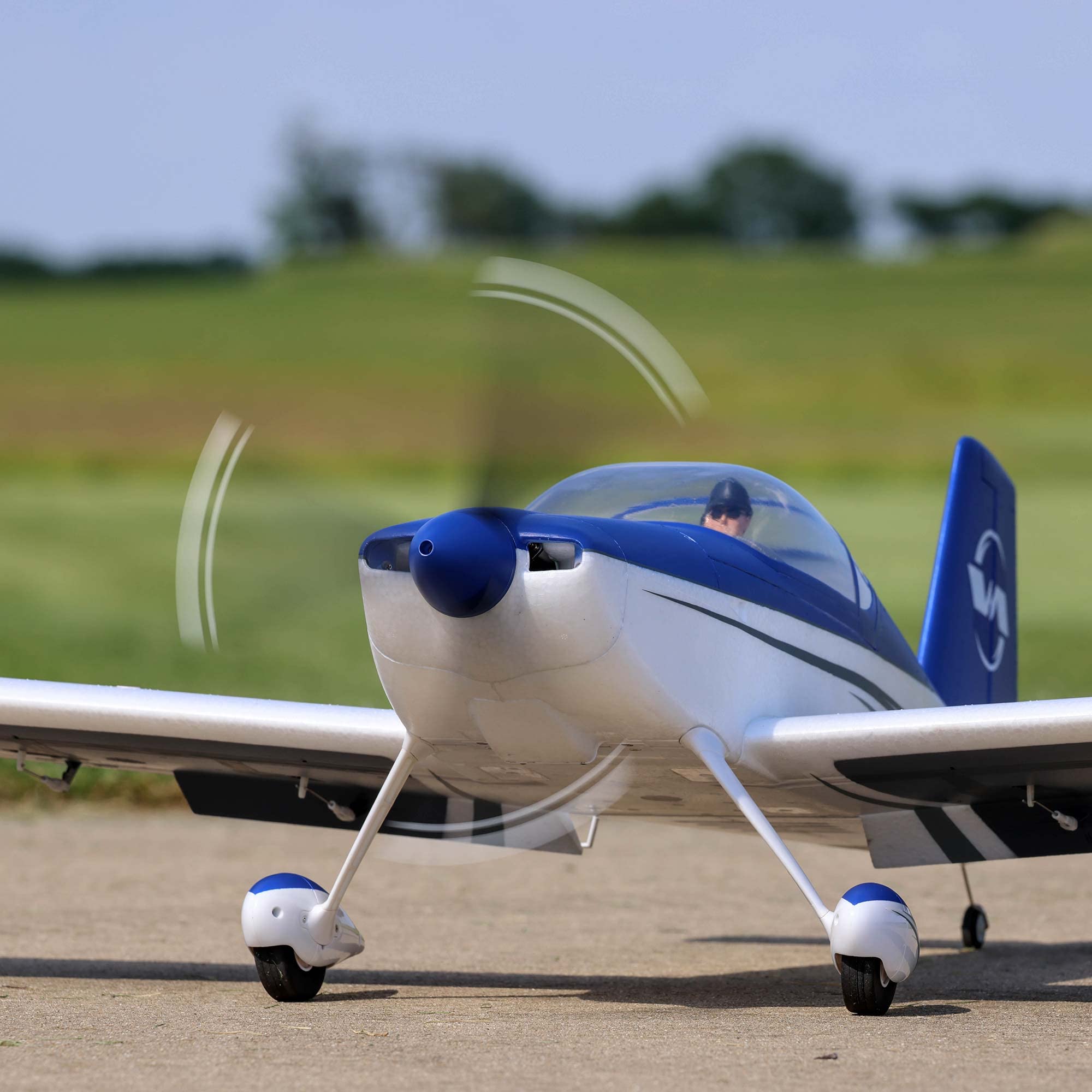 e-flite-rv-7-sport-1-1m-pnp-rc-flugzeug-led-spornrad image 7