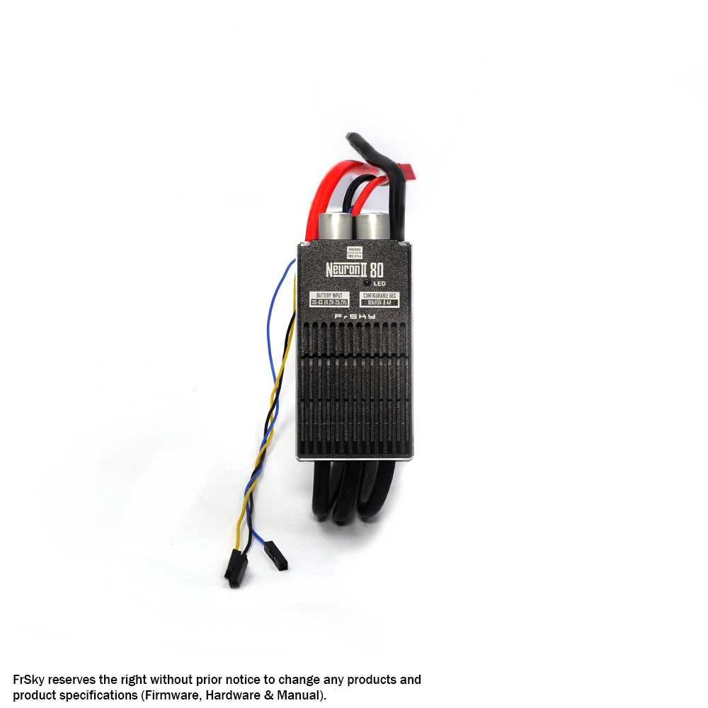 frsky-neuron-ii-80-brushless-regler-80a-telemetrie image 2
