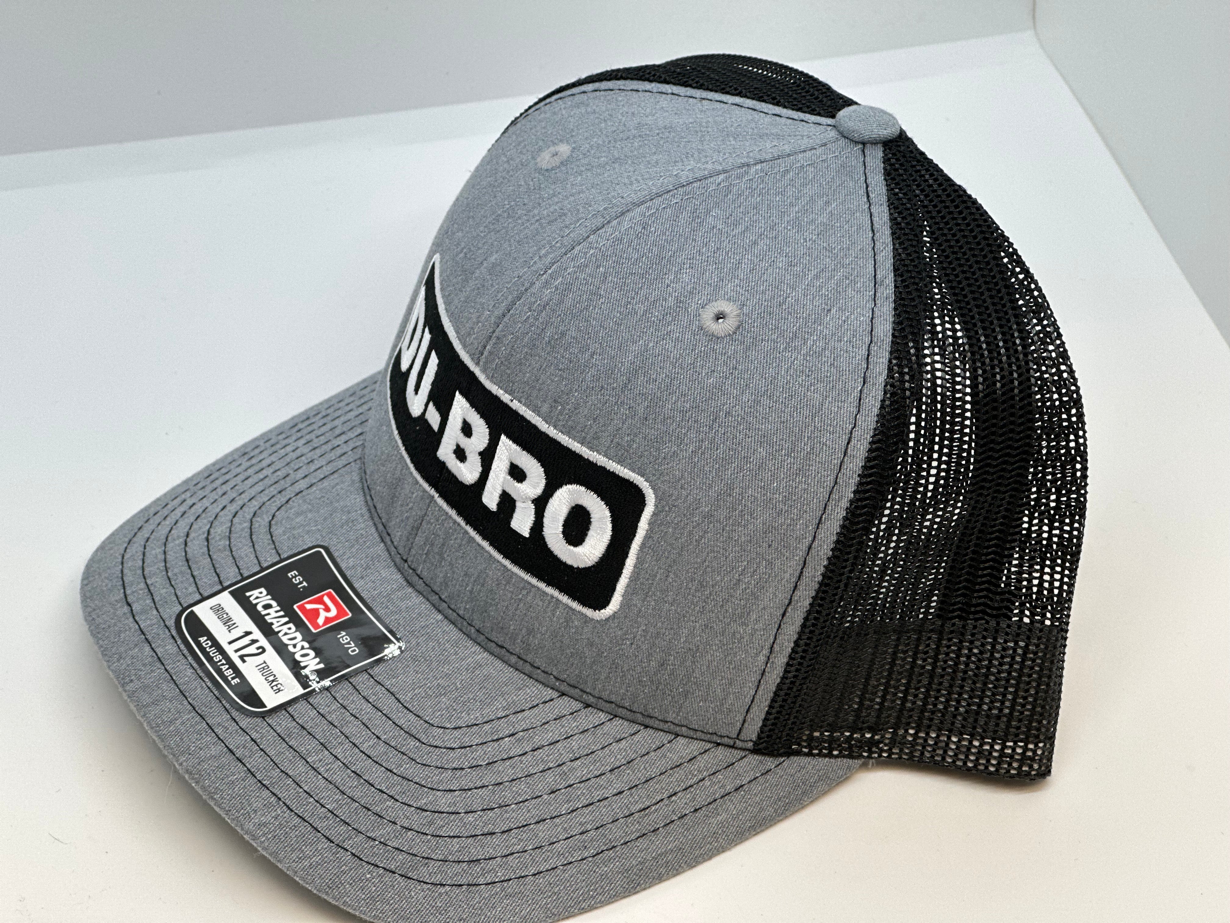 du-bro-trucker-cap-112-grau-schwarz-logo-snapback image 3
