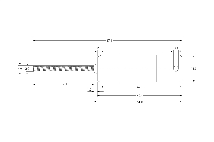black-horse-electric-retract-gear-motor-retract-r5214 image 3