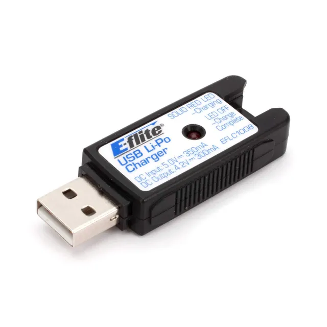 e-flite-1s-usb-lipo-ladeger-t-nano-qx-eflc1008-lader image 1