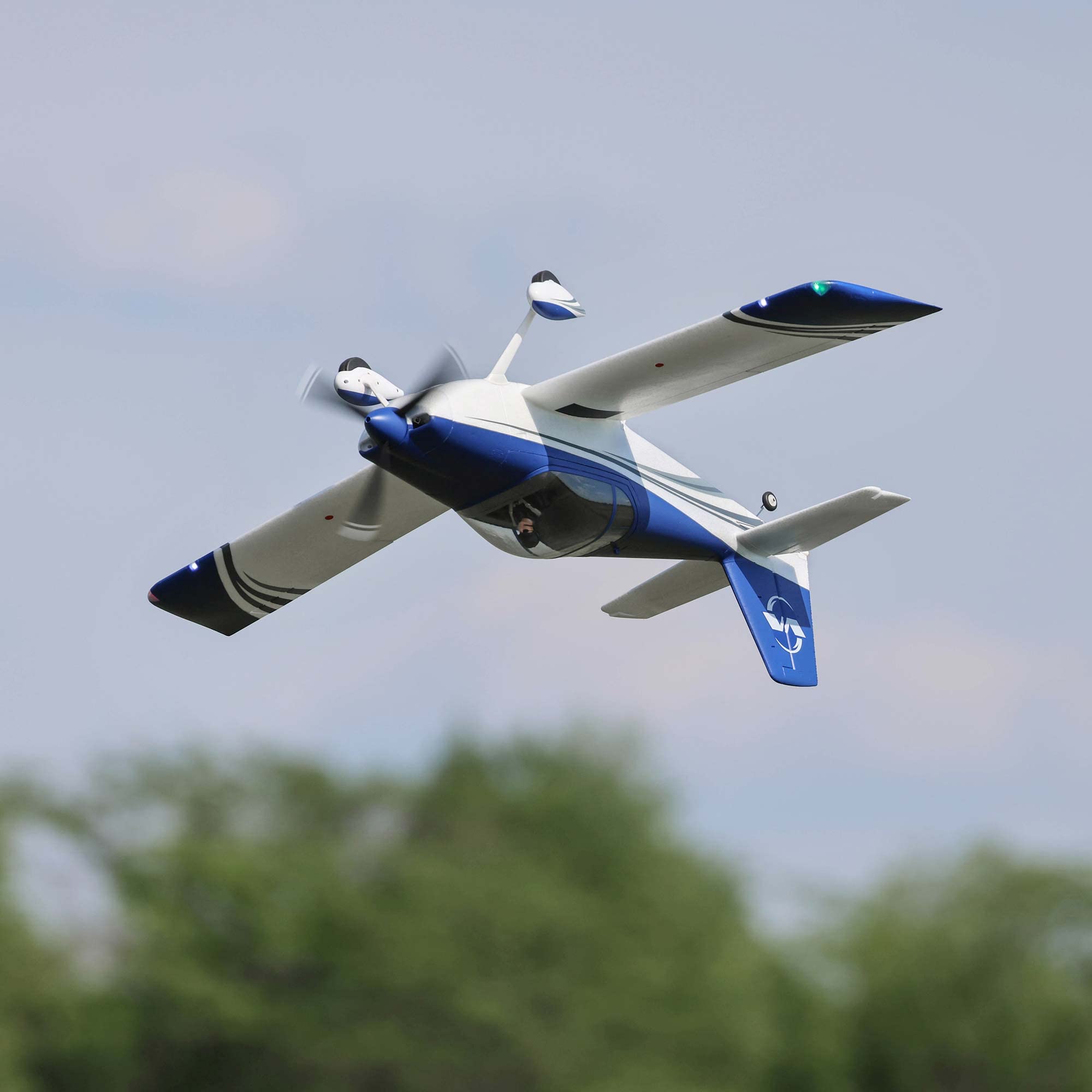 e-flite-rv-7-sport-1-1m-pnp-rc-flugzeug-led-spornrad image 4