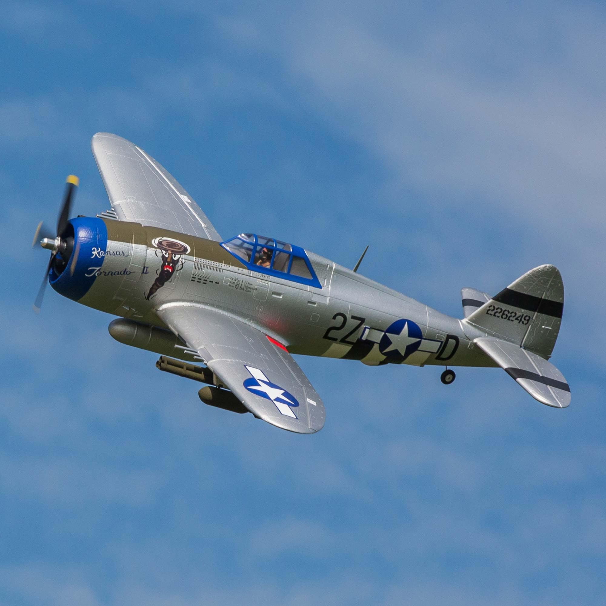 e-flite-p-47-razorback-1-2m-bnf-basic-warbird image 5