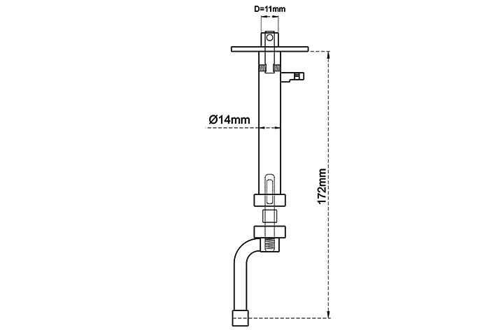 black-horse-electric-retract-bh163v2-oleo-bugfahrwerk image 3