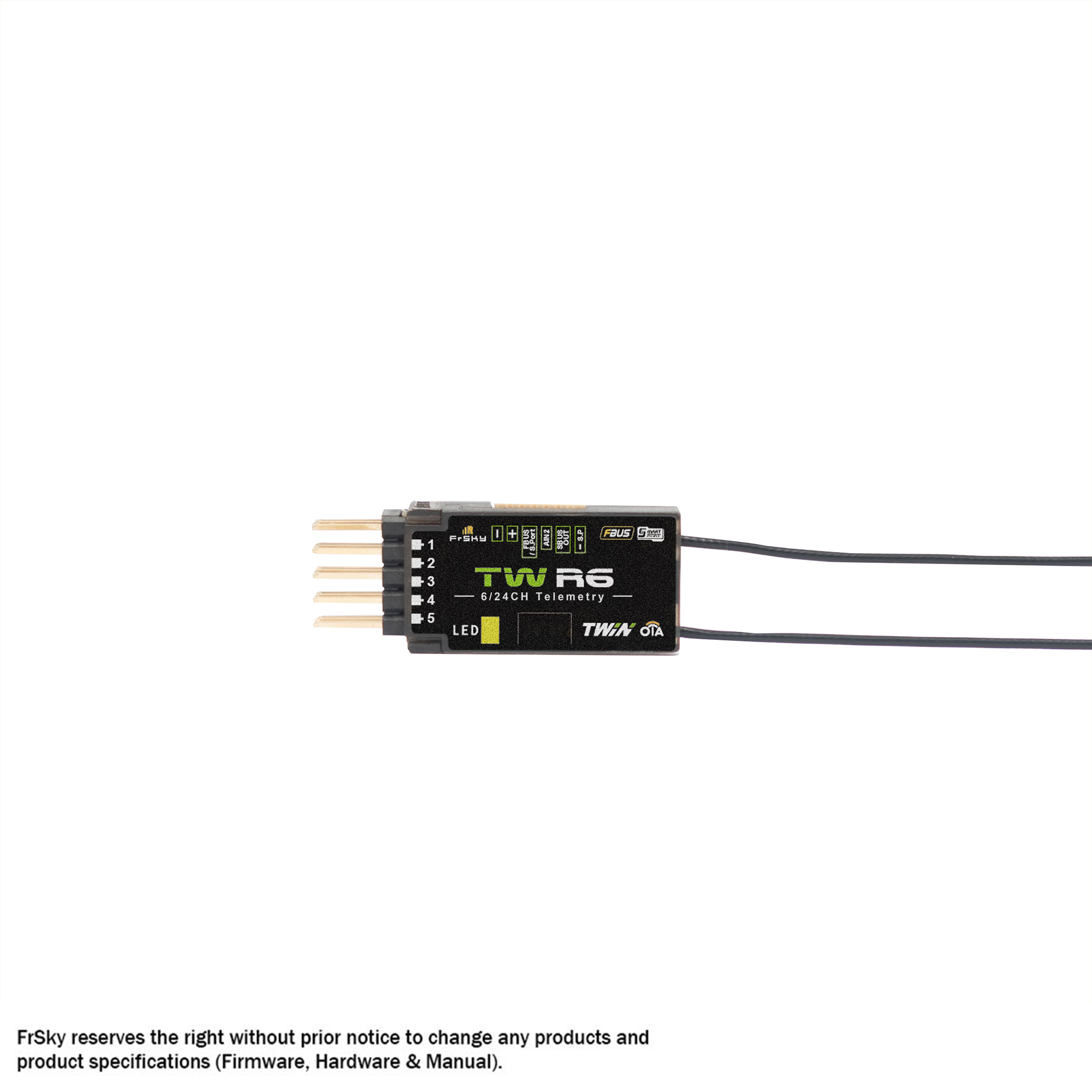 frsky-tw-r6-empf-nger-6-kanal-dual-2-4-ghz-sbus image 2