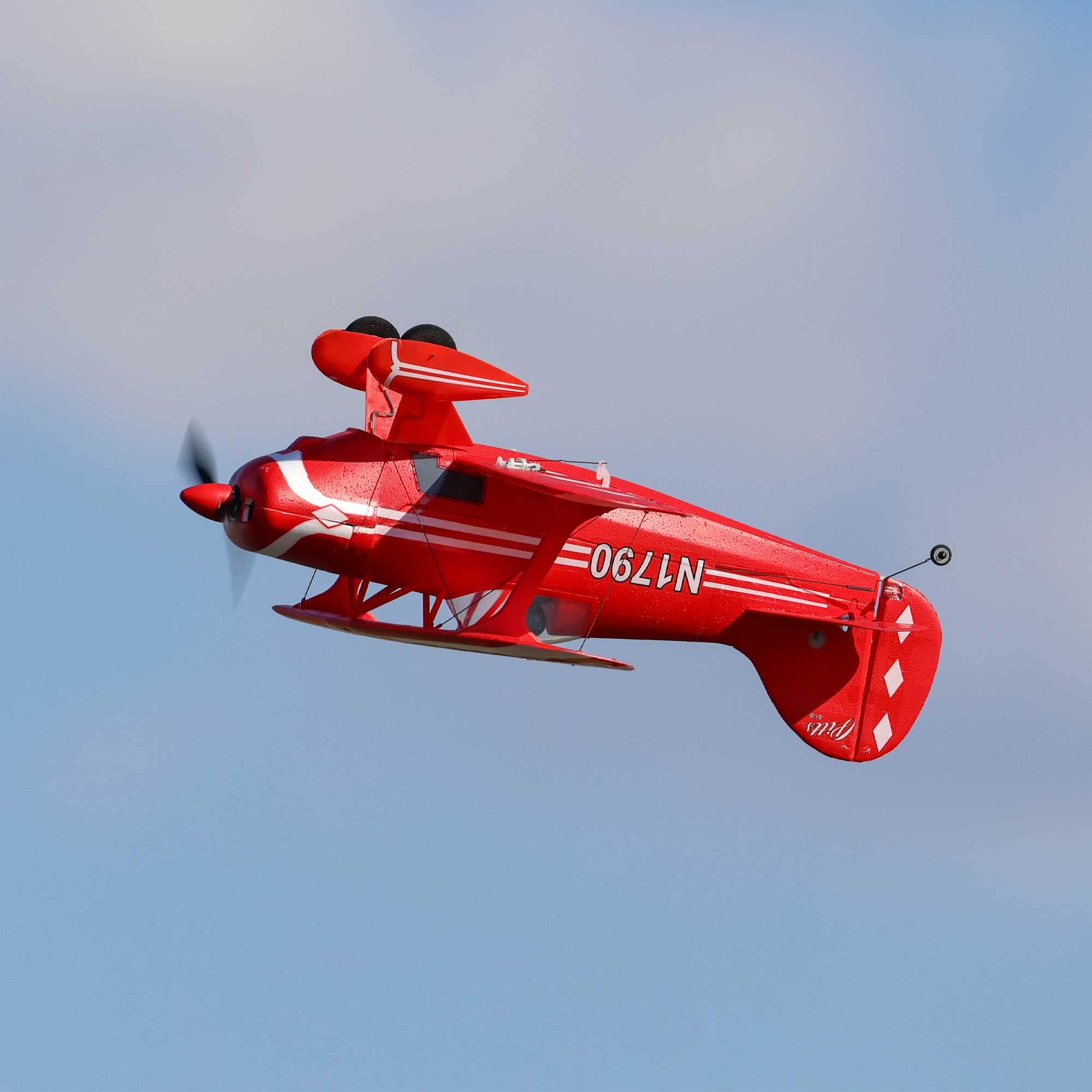 e-flite-umx-pitts-s-1s-bnf-basic-rc-flugzeug-rot-as3x image 5