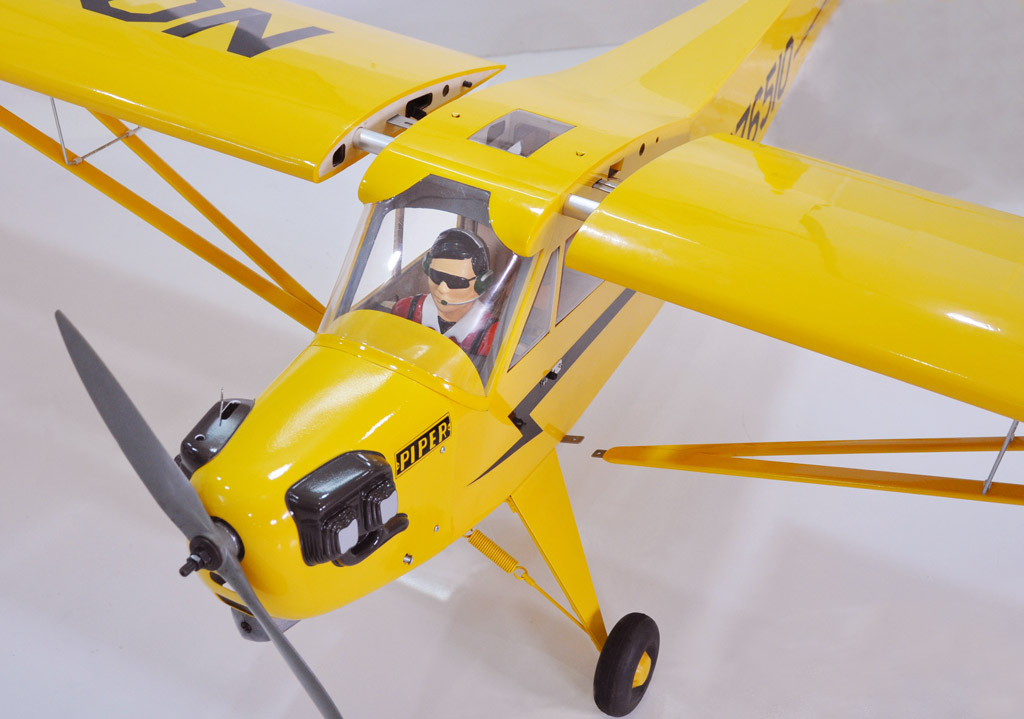black-horse-bh58-piper-j-3-cub-rc-flugzeug-2380mm-ep-glow image 3