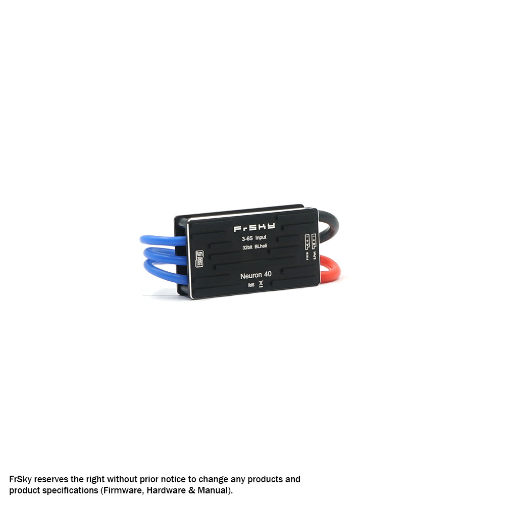 frsky-neuron-40-brushless-regler-40a-3-6s-mit-sbec-telemetrie image 3