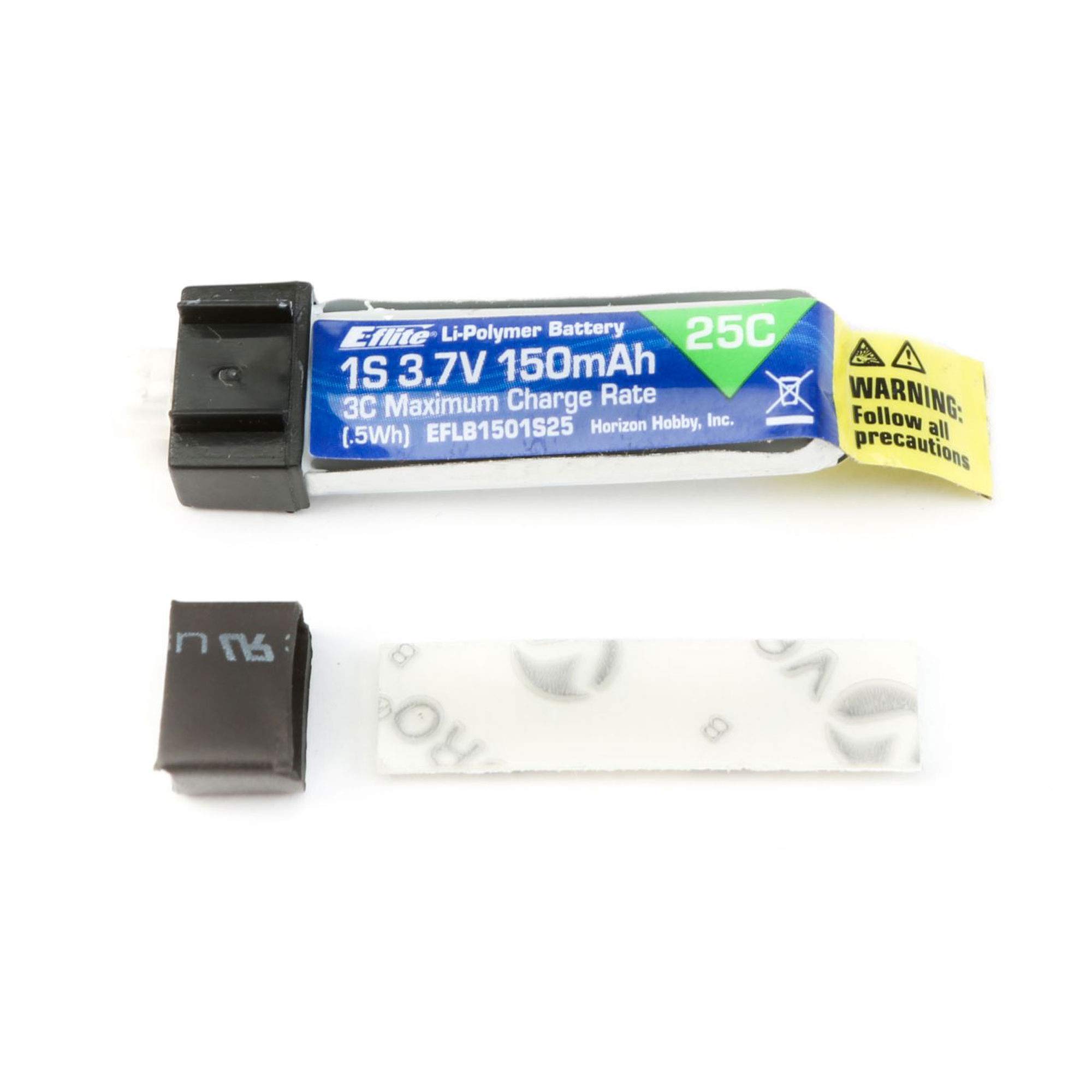 e-flite-batteries-eflb1501s25-lipo-akku-150mah-1s-ph1-25 image 2