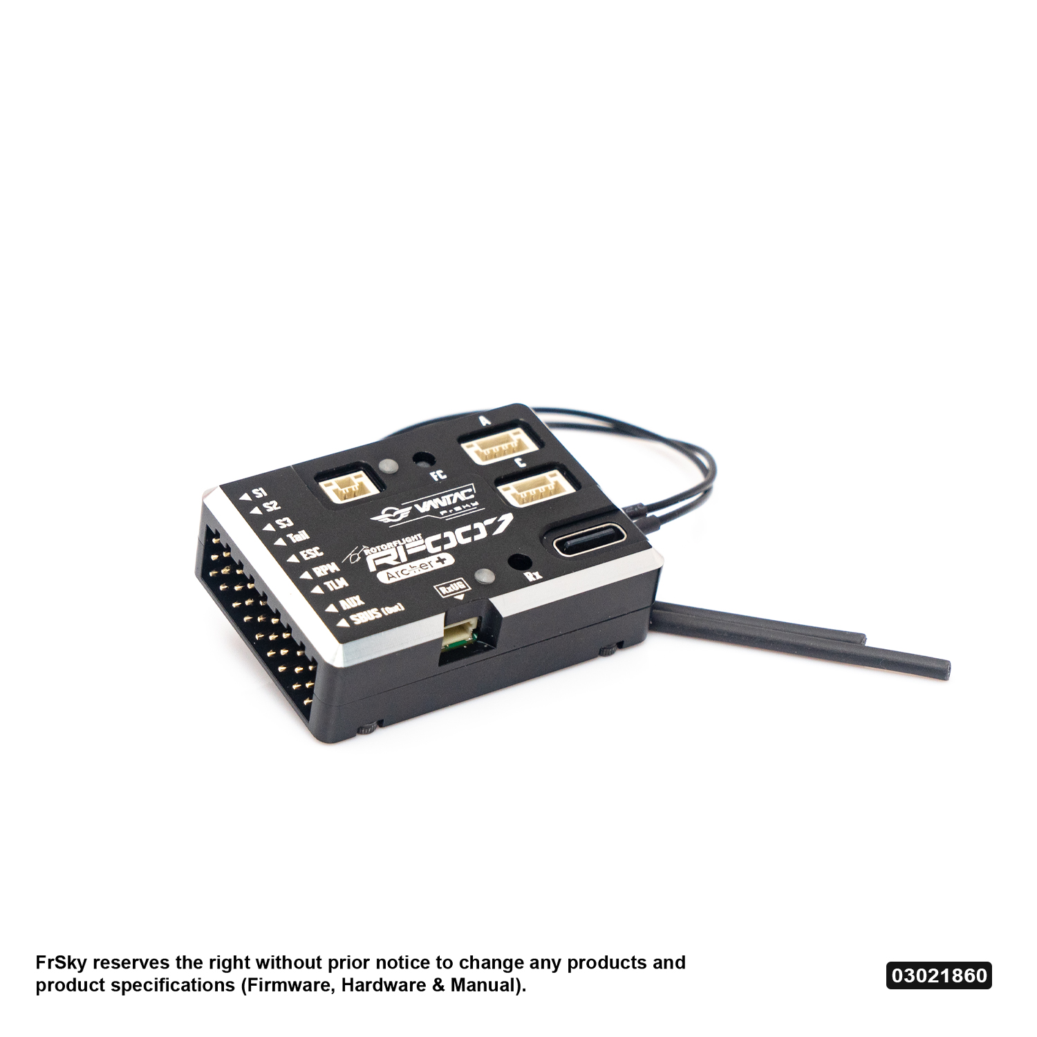 frsky-rf007-vantac-flugcontroller-fbl-f-r-helikopter image 3