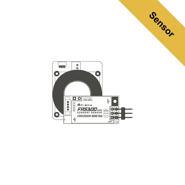 frsky-fas300-adv-stromsensor-300a-spannung-telemetrie-fbus image 1