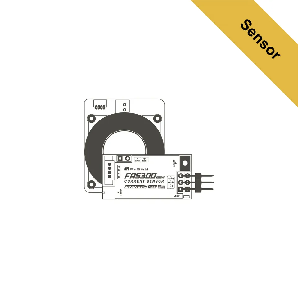 frsky-fas300-adv-stromsensor-300a-spannung-telemetrie-fbus image 1