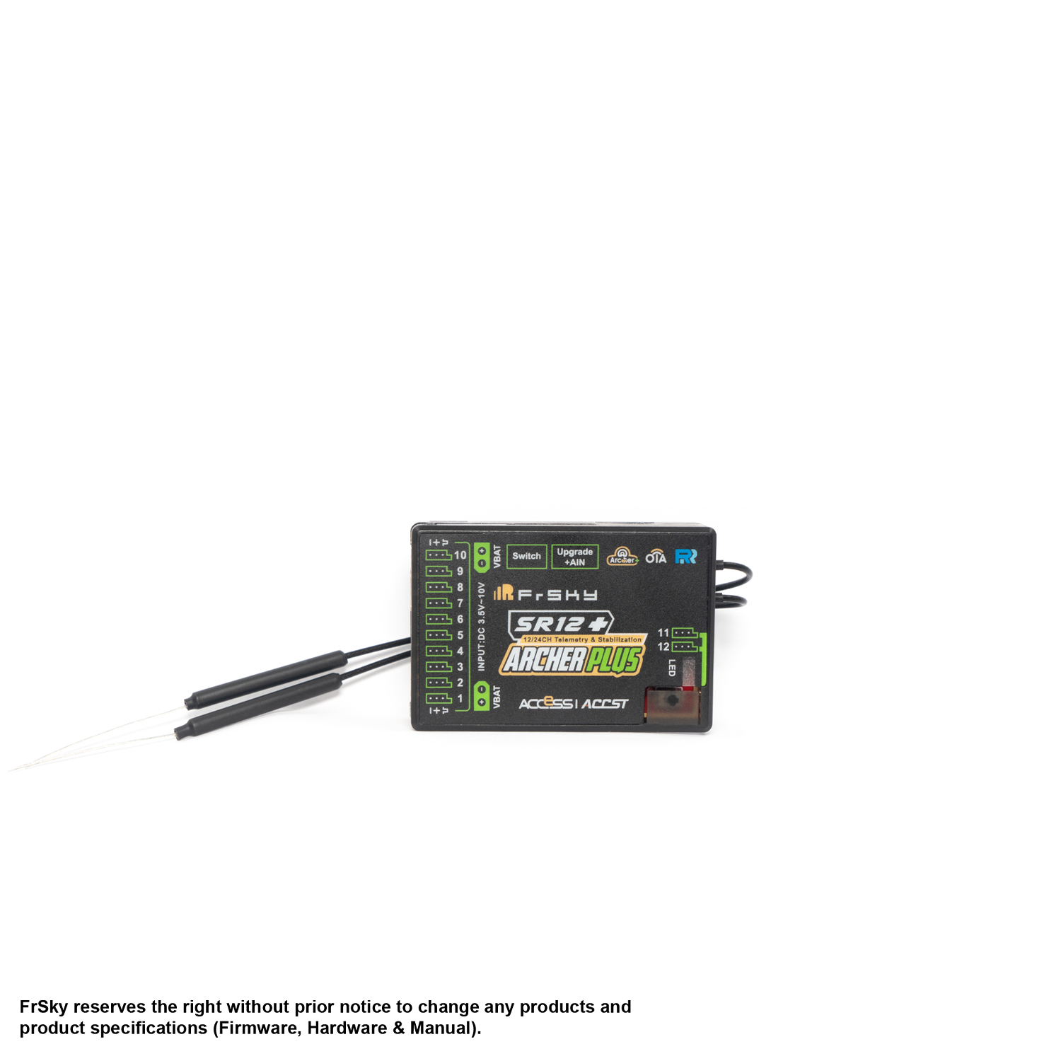 frsky-archer-plus-sr12-empf-nger-gyro-12ch image 2