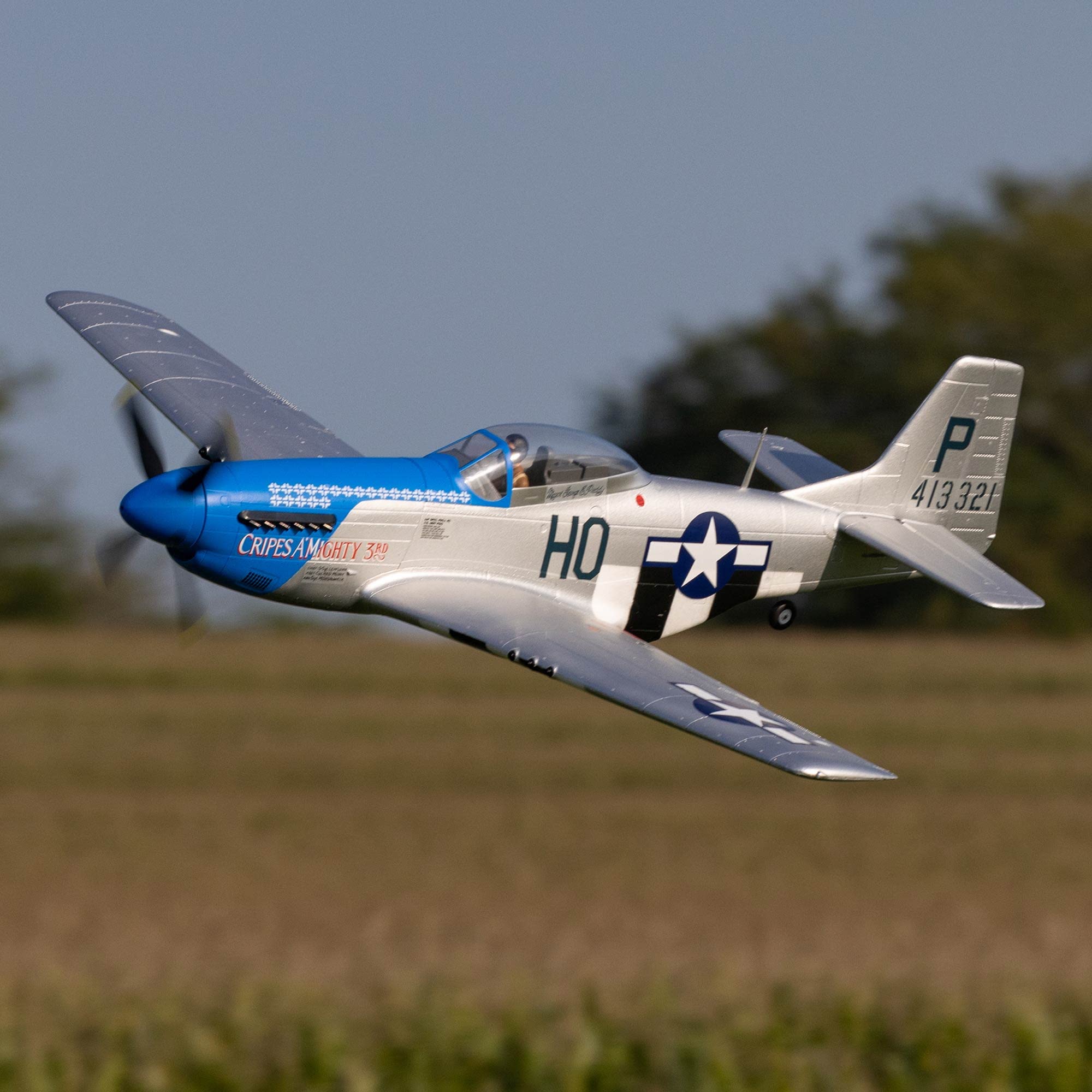 e-flite-p-51d-mustang-1-2m-bnf-basic-rc-flugzeug image 3