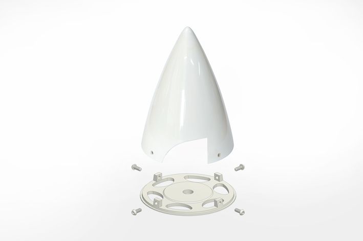 black-horse-ultra-light-spinner-white-86mm-wei image 3