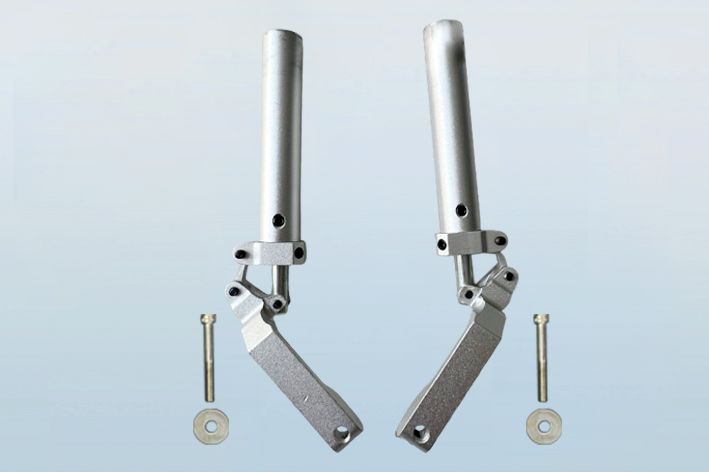 black-horse-electric-retract-gear-bh76-hauptfahrwerk-oleo-scale image 1