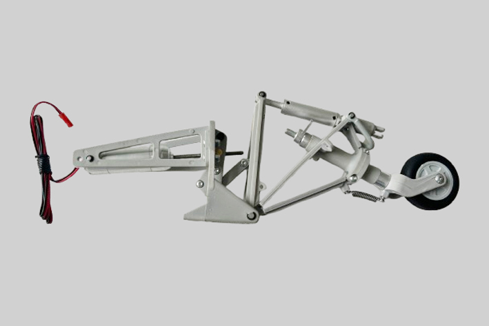 black-horse-electric-retract-gear-spornfahrwerk-bh117 image 2