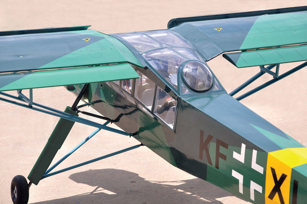 black-horse-bh99-fieseler-storch-rc-flugzeug-2850mm image 2