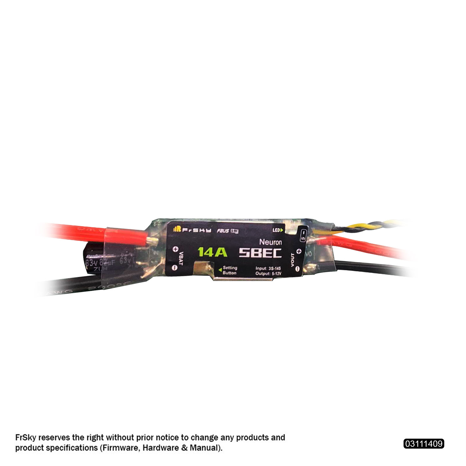 frsky-neuron-14a-sbec-bec-5-12v-fbus image 2