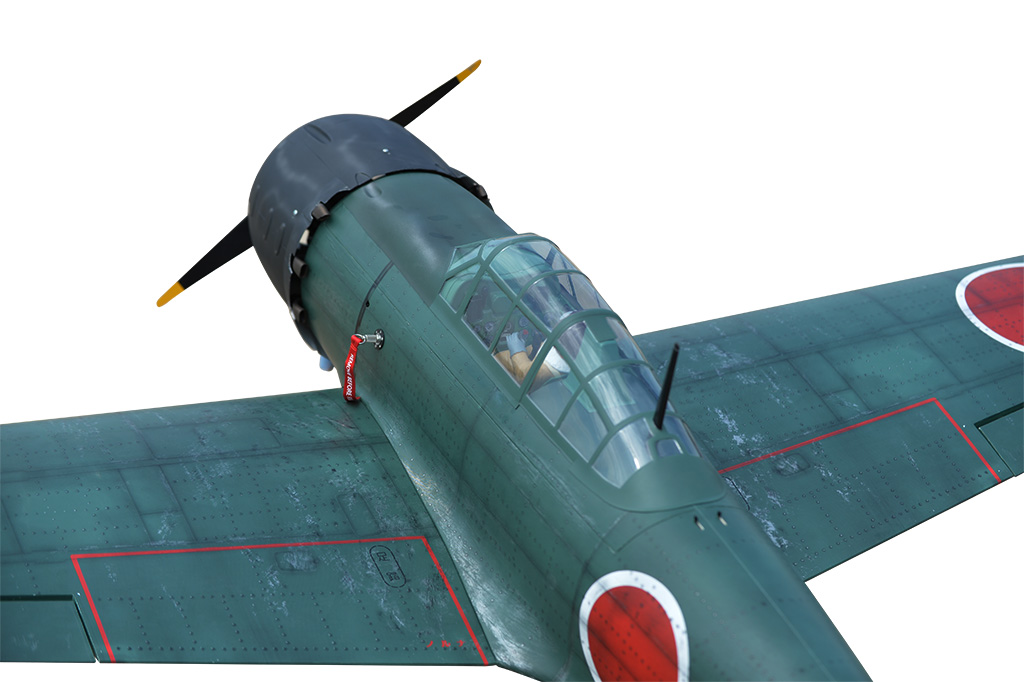 black-horse-giant-scale-bh180-mitsubishi-zero-2385mm-arf-elektro image 6