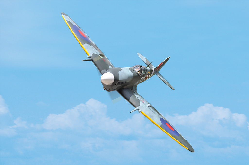 black-horse-bh136-spitfire-mk-rc-flugzeug-arf-2000-mm image 3