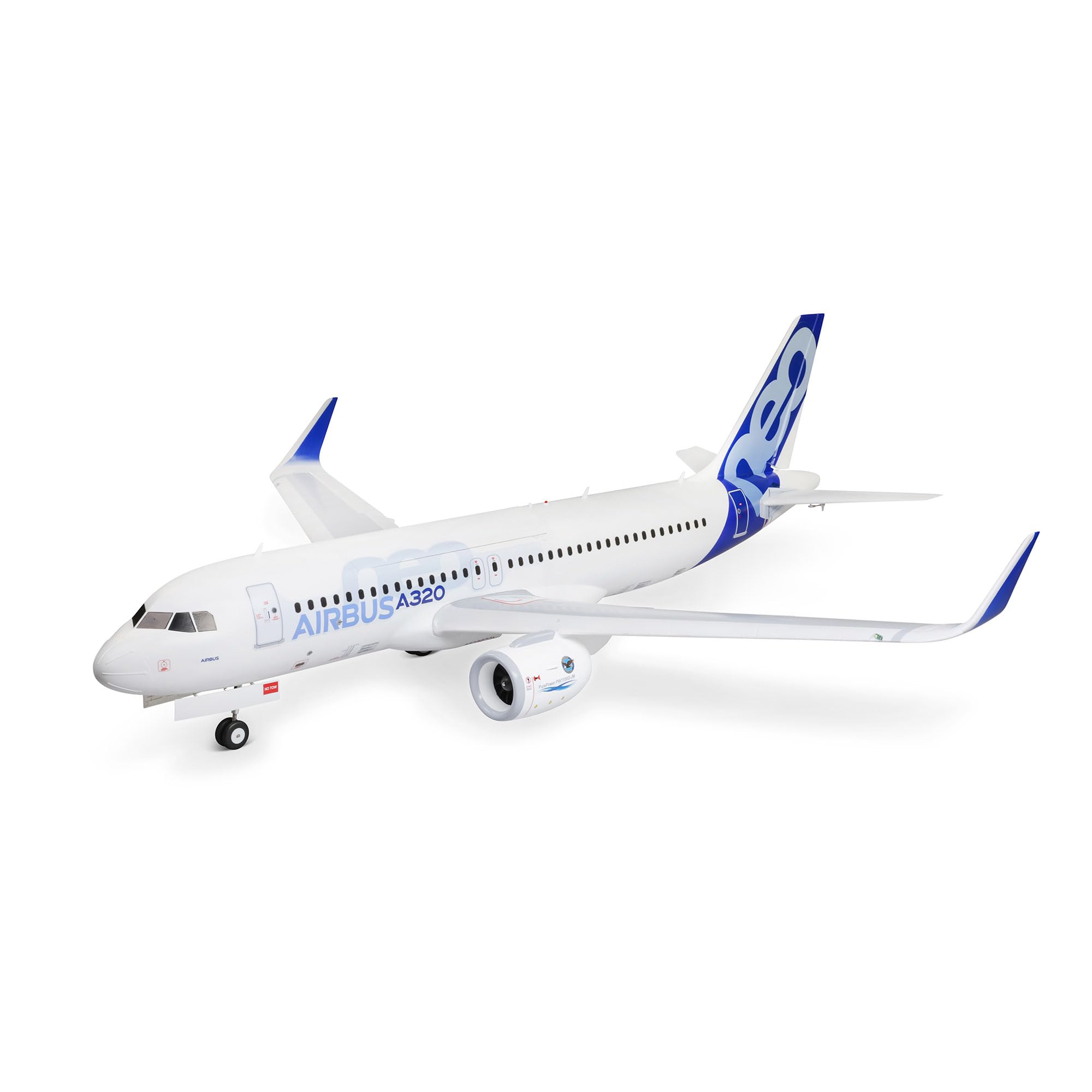 e-flite-airbus-a320neo-twin-64mm-edf-rc-flugzeug-bnf-basic image 1