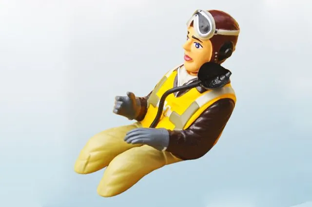 black-horse-pilot-figure-pilotenfigur-f-r-p-47-bh117-flugzeug image 1