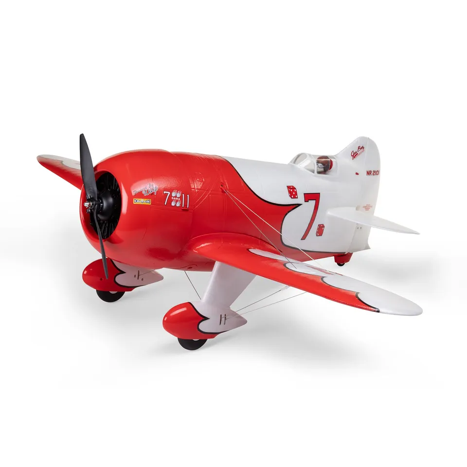 e-flite-gee-bee-r-2-1-0-m-bnf-basic-rc-flugzeug-as3x image 1