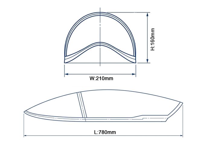 black-horse-canopy-bh191-viper-jet-120-160n-kabinenhaube image 2