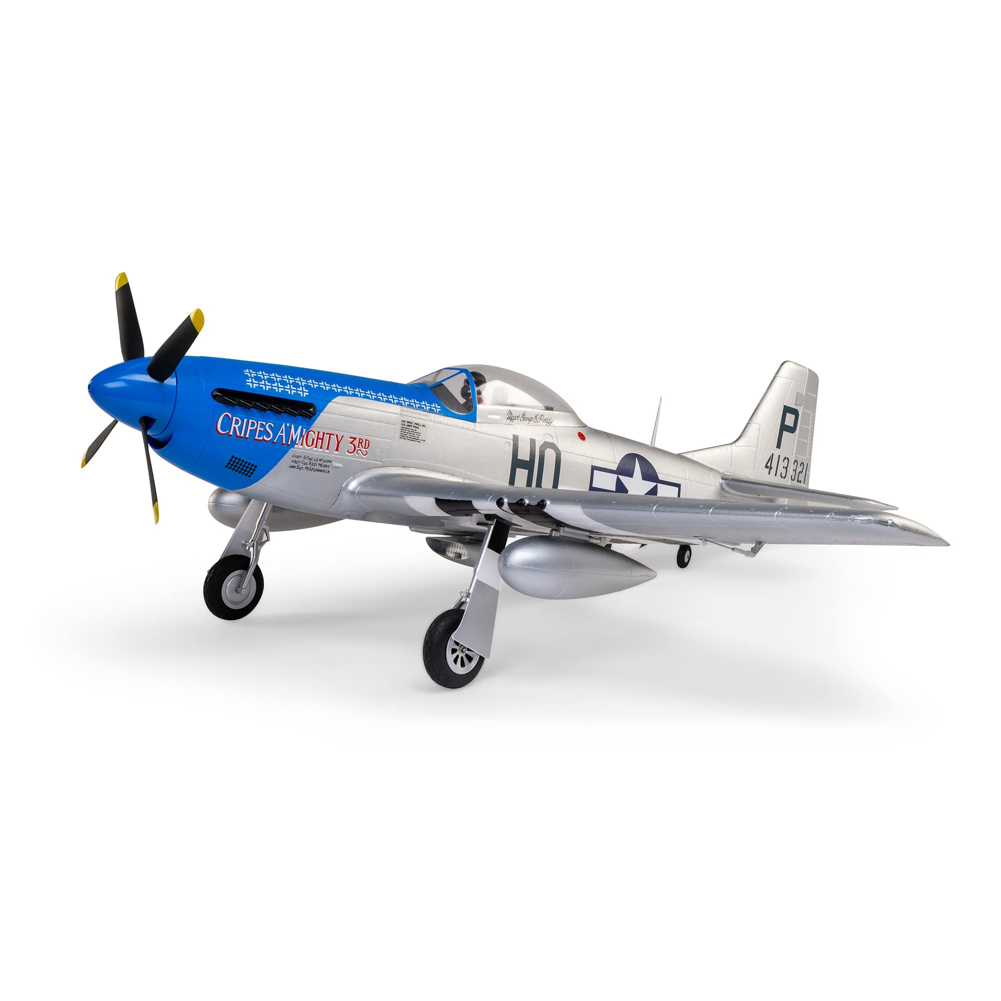 e-flite-p-51d-mustang-1-2m-bnf-basic-rc-flugzeug image 1
