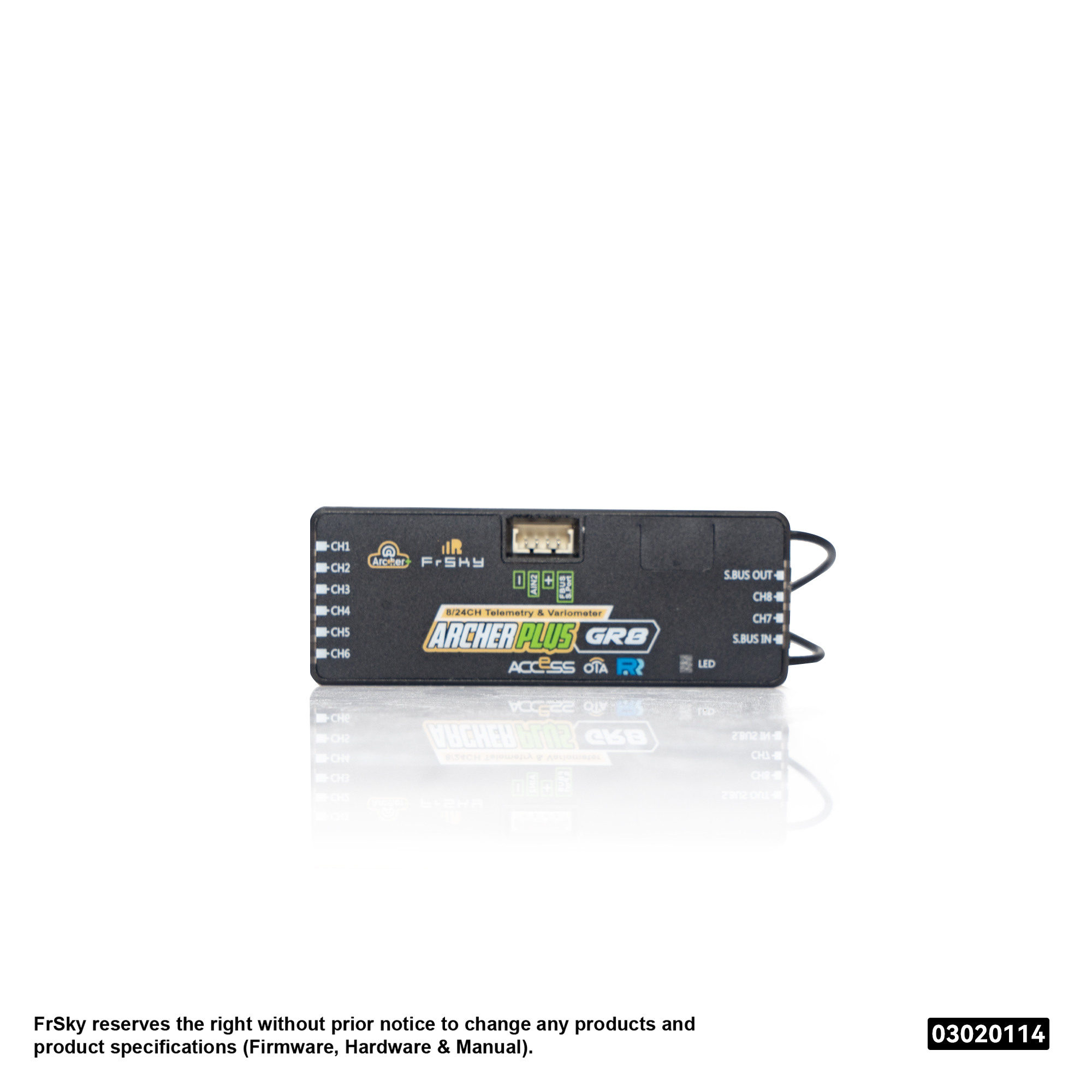 frsky-archer-plus-gr8-empf-nger-8-kanal-access-vario image 3