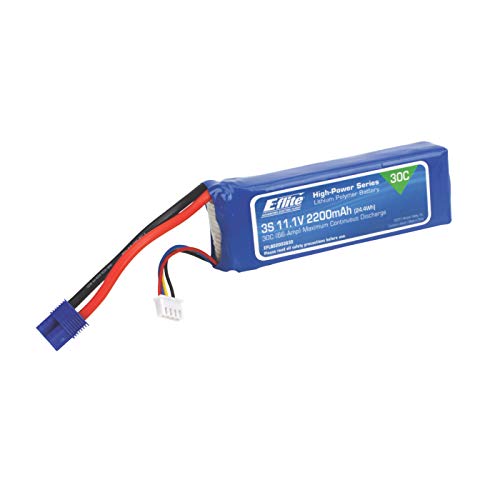 e-flite-batteries-2200mah-3s-30c-lipo-akku-11-1v-ec3 image 2