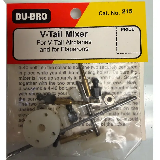 du-bro-bellcranks-215-v-tail-mixer-mischer-mechanisch image 1