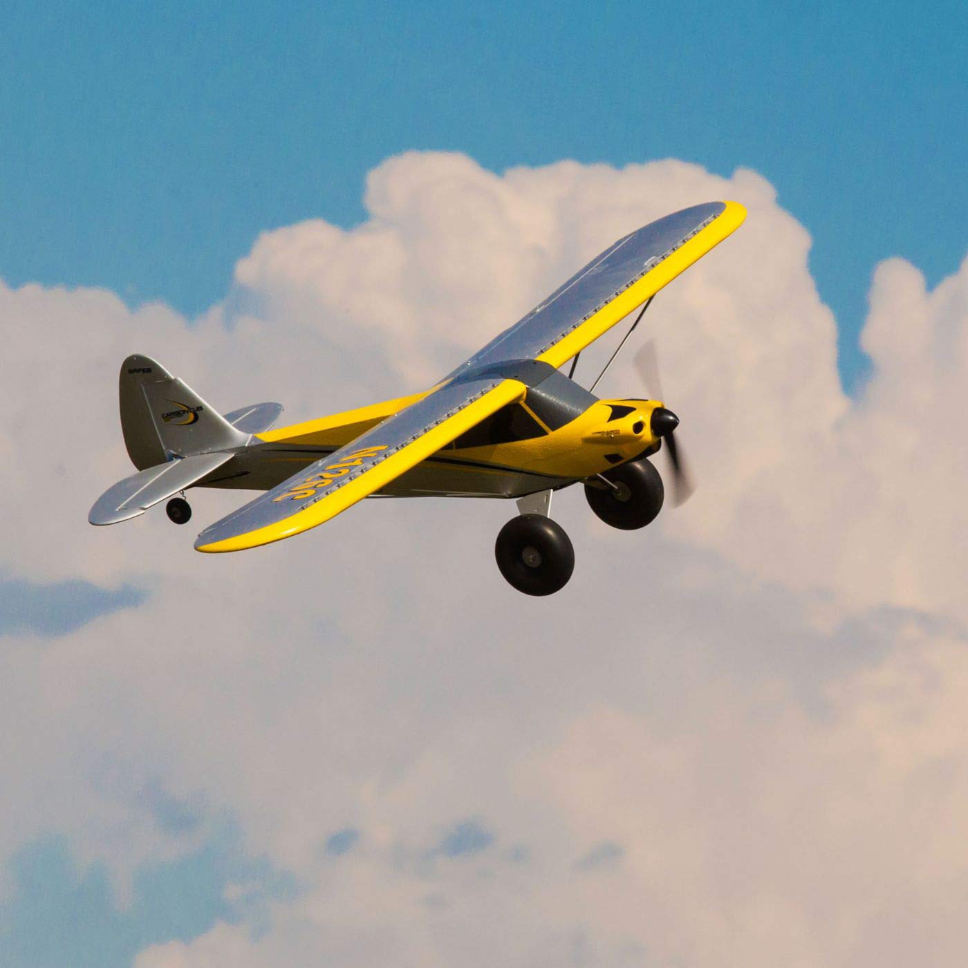 hobbyzone-carbon-cub-s-2-1-3m-rc-flugzeug-bnf-basic-gelb image 8