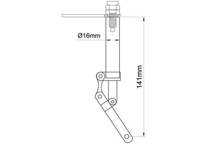 black-horse-bh181-bh183-bh206-einziehfahrwerk-oleo-federbeine image 2