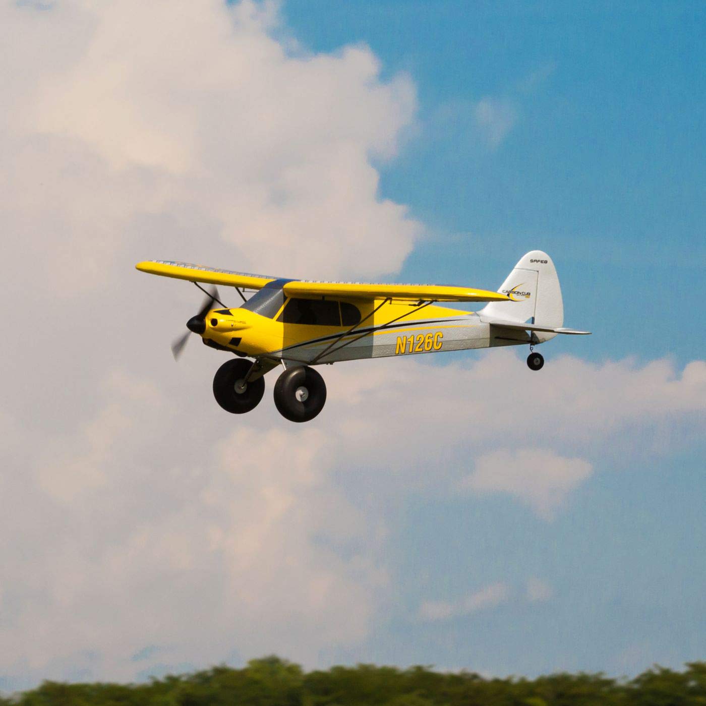 hobbyzone-carbon-cub-s-2-1-3m-rc-flugzeug-bnf-basic-gelb image 7